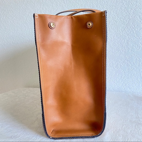 Tory Burch ELLA multi color Webbing logo tote - Picture 5 of 14